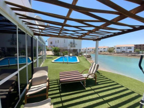 Genius villa with own beach and pool